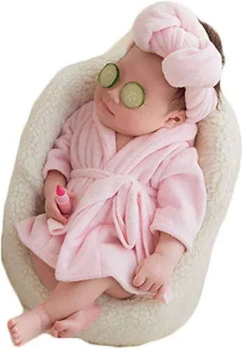 Vista 10 de Accesorios de fotografía para bebés recién nacidos, accesorios para sesión de fotos, trajes de ganchillo de punto unisex lindo sombrero pantalones