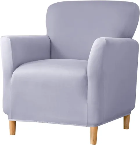 Vista 29 de XMAYODS Funda para silla de club, fundas suaves y elásticas para silla de sala de estar y dormitorio, funda para silla de bañera, funda lavable