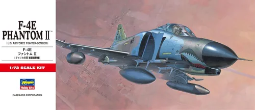 Vista 3 de Hasegawa 1/72 F-4E Phantom II