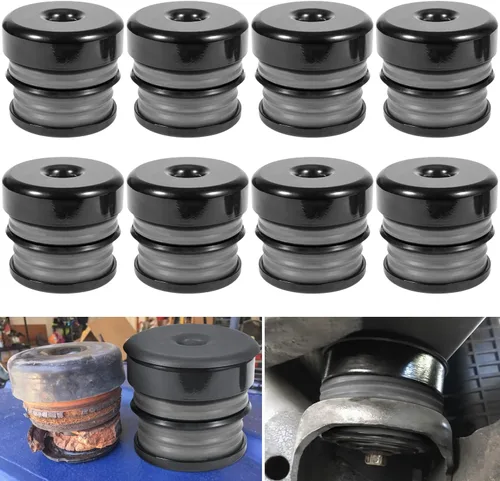 Vista 10 de Kit de montaje de cuerpo de silicona para 2008-2016 Ford F-250 F-350 cabina doble Monturas de cabina de silicona superiores Bujes de montaje