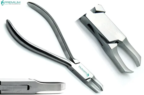 Vista 5 de 6 pcs de Bond Dental de banda abrazadera de ángulo de asiento Hard Wire Pin alambre Alicates de corte