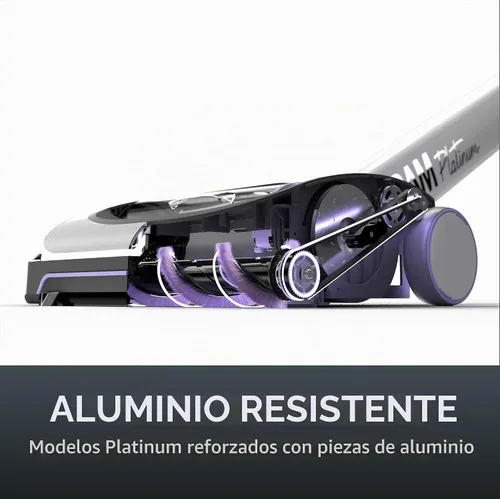 Vista 7 de Gtech Paquete de Aspiradora System Platinum - Incluye la Aspiradora Vertical AirRam Platinum y la Aspiradora de Mano Multi Platinum - Batería