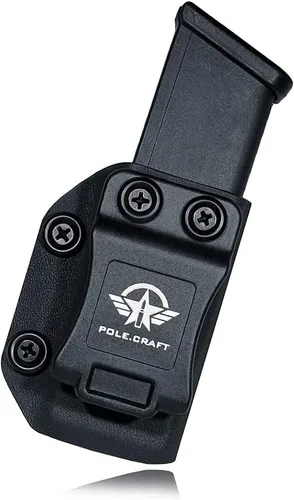 Vista 11 de Funda para cargador Kydex IWB/OWB - Mag Carrier - Para cargador doble de 0.354 in .40 / 0.354 in .40 cargador individual - P365 1911 Glock 19 19X 17