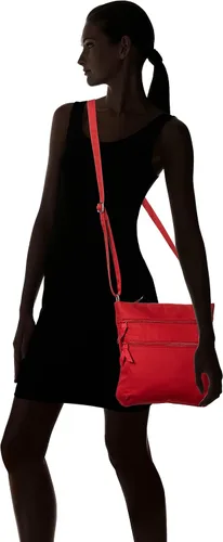 Vista 7 de Vera Bradley Triple Zip Hipster Crossbody Purse, Cotton