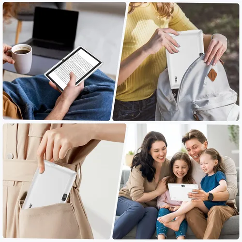Vista 7 de HNVHNV Tablet Android 15 de 7 Pulgadas, 9 GB RAM 32 GB ROM 1 TB Expansión, Procesador Quad-core, Cámara Dual, WiFi 5G/2.4G, Bluetooth, Control Negro