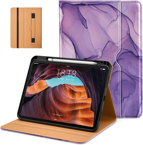 Vista 44 de DTTO Funda para iPad (A16) de 11ª generación de 11 pulgadas 2025, Funda para iPad de 10ª generación de 10.9 pulgadas 2022, Funda con soporte tipo