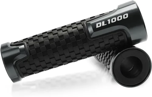 Vista 7 de Motorcycle Handlebar Grips for Suzuki DL1000 V-Strom DL 1000 DL650 2017-2019 Motorcycle Accessories 7/8'' 22MM CNC Handlebar Grips Handle Grip Black
