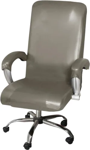 Vista 8 de ITFRO Funda para silla de oficina de 3 piezas con fundas para reposabrazos Negro