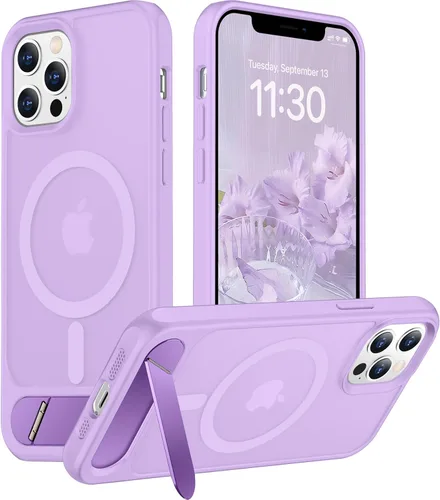 Vista 58 de Funda para iPhone 11 con compatibilidad magnética, [Soporte invisible incorporado][Compatible con MagSafe]