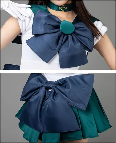 Vista 4 de Cosfun mp000515 - Disfraz para mujer de Neptune KaiOu Michiru