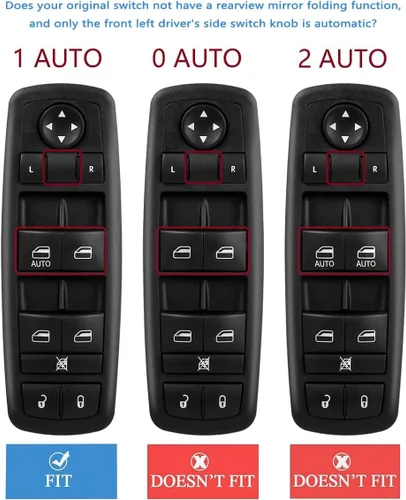 Vista 6 de 8 pines + 13 pines requiere comprobación. Interruptor de ventana eléctrico para Jeep Liberty y Dodge Nitro 2008-2012, Dodge Journey 2009-2010