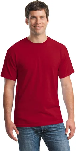 Vista 231 de Gildan Camiseta G500 para hombre Ceniza/baya