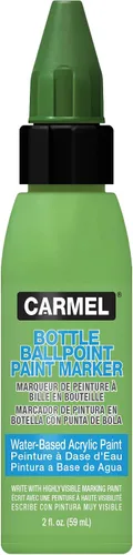 Vista 7 de Carmel Rotulador acrílico para botella (azul), paquete de 1