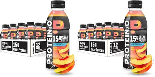 Vista 13 de Protein2o - Bebida a base de agua con infusión de 15 gramos de proteína de suero, sabor cereza, botella de 16.9 oz (paquete de 12)