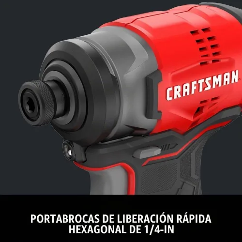 Vista 4 de CRAFTSMAN - V20* Kit combinado de taladro inalámbrico, 2 herramientas (CMCK210C2)
