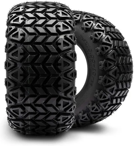 Vista 11 de Arisun X-Trail 20x10-10 DOT - Neumático para carrito de golf todo terreno (6 capas), juego de cuatro Set de cuatro