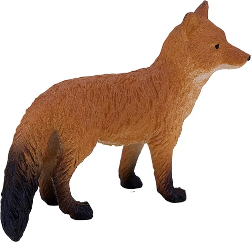 Vista 3 de MOJO Red Fox Figura de juguete pintada a mano Colección British Woodland Fiel a la vida y altamente detallada Diseñado en Reino Unido