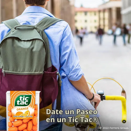 Vista 4 de Tic Tac - Menta con sabor a naranja, frescura para llevar, 1 oz. 12