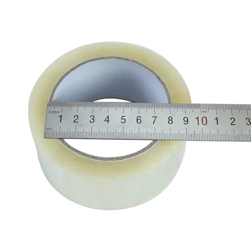 Vista 8 de Cinta de embalaje transparente resistente de 110 yardas por rollo (36 rollos) - 2 pulgadas de ancho 1.6 mil de grosor, cinta adhesiva resistente a