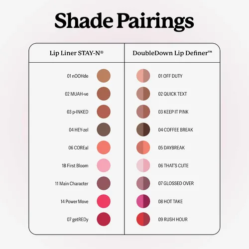Vista 11 de Sacheu Lip Liner STAY-N Peel Off - Juego de manchas de labios, paquete de 3