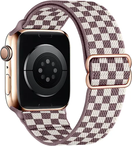 Vista 30 de Correas elásticas de nailon compatibles con Apple Watch de 1.496 pulgadas, 1.575 pulgadas, 1.614 pulgadas, 1.654 pulgadas, 1.732 pulgadas, 1.732