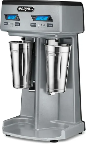 Vista 7 de Waring Commercial WDM120TX Mezclador de Bebidas de Servicio Pesado Individual con Husillo de 1Hp, Temporizador de Cuenta Regresiva, Pantalla