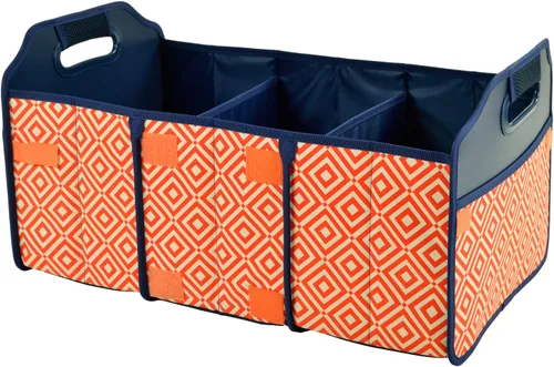 Vista 11 de Picnic at Ascot Organizador plegable para maletero de 3 secciones, diseñado y aprobado de calidad en los Estados Unidos
