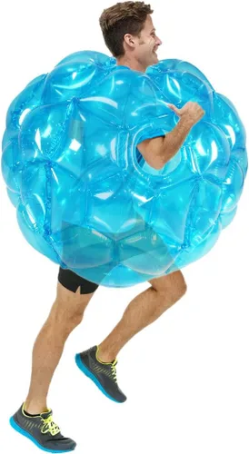 Vista 4 de SUNSHINEMALL Sumo Balls Bumper Balls Giant Inflatable Bubble House Summer Outdoor Toys for Kids Yard Human Hamster Ball Adults Active Play