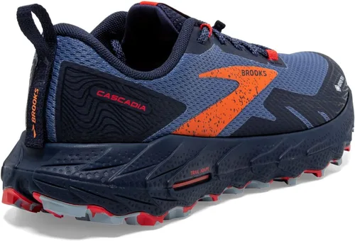 Vista 4 de Brooks Tenis de correr impermeables Cascadia 17 GTX para mujer