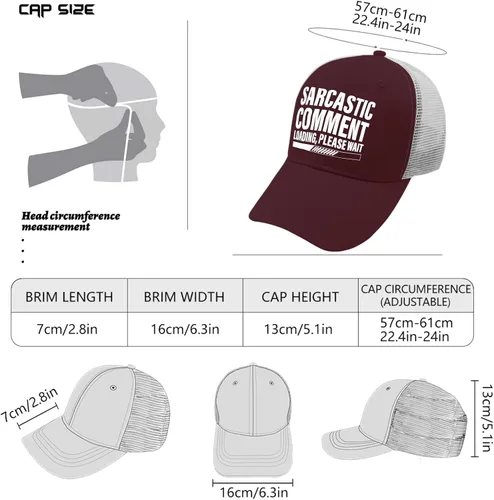 Vista 4 de devor Baseball Caps Sarcastic Comment Loading Please Wait Dad Hat, Funny Cap for Women