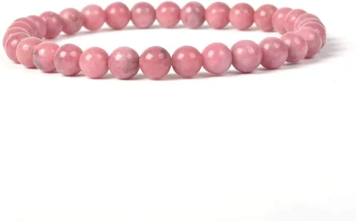 Vista 37 de Justinstones Gem - Pulsera elástica de cuentas redondas de 6 mm de piedras semipreciosas, unisex, 16.5 cm Ojo de tigre azul dorado AA