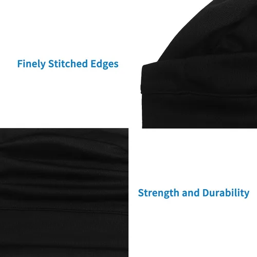 Vista 4 de ZLYC Casco que absorbe el sudor, gorro de calavera para hombres y mujeres, gorro de ciclismo para correr