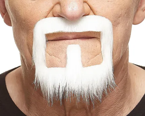 Vista 53 de Mustaches Self-Adhesive Stick On Fake Handlebar for Adults Negro