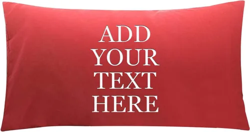 Vista 43 de Personalized Passion Fundas de almohada de tamaño estándar (20 x 26 pulgadas), fundas de almohada estándar con cierre de sobre suaves y acogedoras