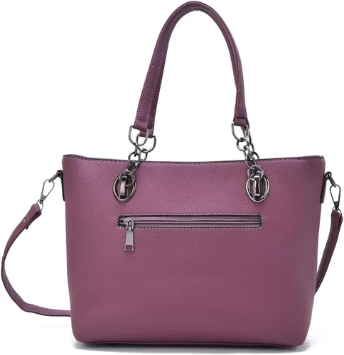 Vista 3 de Nevenka - Bolsos para mujer con asa superior, de piel sintética, cruzado, de hombro