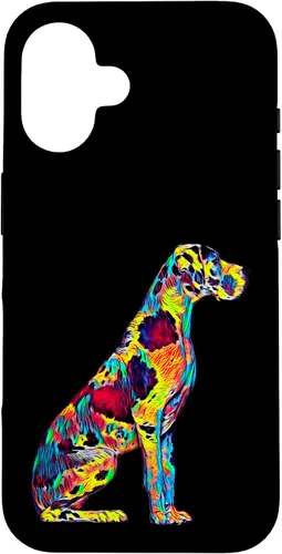 Vista 32 de Funda para iPhone 17 con diseño de perro gran danés