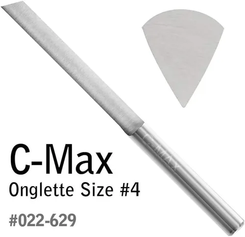 Vista 2 de GRS® Herramientas 022-629 C-Max Carburo Onglette Graver Tamaño # 4