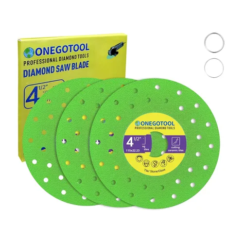 Vista 10 de Hoja de Sierra de Diamante Cortadora de Azulejos de 4 Pulgadas para Amoladora Angular Porcelana Cerámica Vidrio Mármol Herramientas de Corte Disco