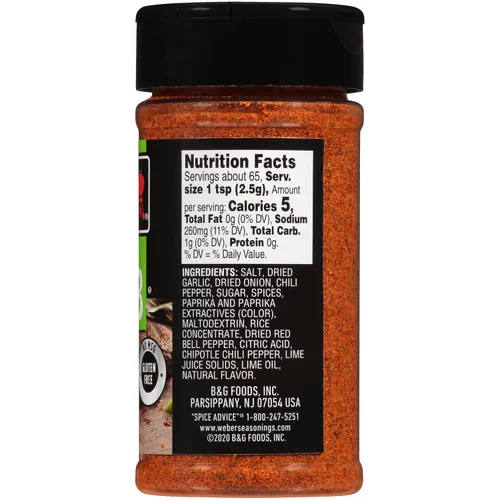 Vista 2 de Weber Chili Lime Rub, 5.75 oz