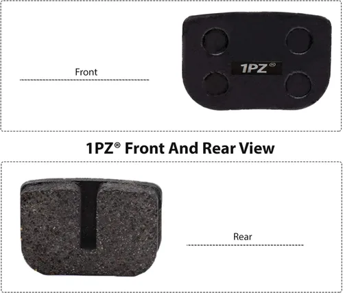 Vista 6 de 1PZ DP2-4S1 Pastillas de Freno para MOTOVOX MBX10 79CC Moto MM-BB80 Baja Racer MINI BIKE PASTILLAS DE FRENO TRASERAS MBX-10 PARTES NUEVO (4 Pares)