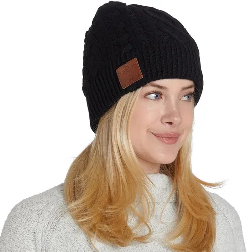 Vista 8 de Gorro Bluetooth unisex con auriculares estéreo inalámbricos compatible con todos los dispositivos Bluetooth