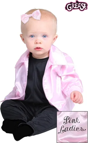 Vista 2 de Grease Pink - Disfraz infantil para mujer