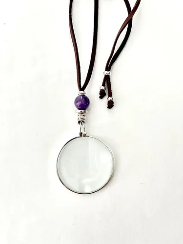Vista 35 de by Wendra Collar con aumento, elementos naturales para aumentar la visión y la energía. ¡Deja tus lentes de lectura en casa! La Loupe