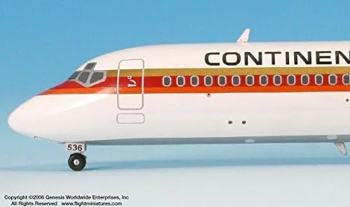 Vista 3 de Continental DC-9-32 Albóndiga roja (1:200)