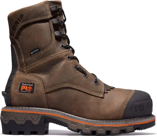 Vista 2 de Timberland PRO Boondock HD Logger - Puntera de seguridad compuesta impermeable de 8 pulgadas