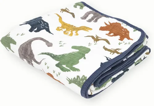 Vista 27 de Little Unicorn Manta de recepción para recién nacidos Ultra suave, tela de muselina multicapa Regalo para recién nacidos y para llevar