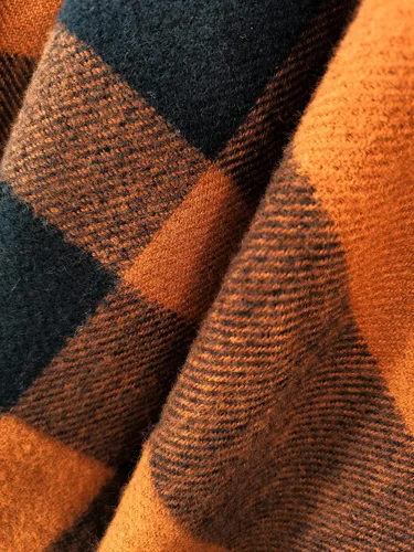 Vista 122 de Moss Rose Chal de viaje para mujer, capa tipo poncho de frente abierto para otoño e invierno