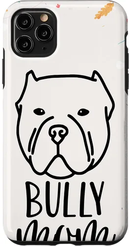 Vista 11 de Funda para iPhone 15 Bully Mom Bulldog Lover Pit Bull Dog Lover Crazy Dog Lady