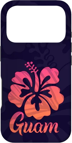 Vista 30 de Guam Hibiscus Flower Hafa Adai Guamanian Island Pride Case for iPhone 17