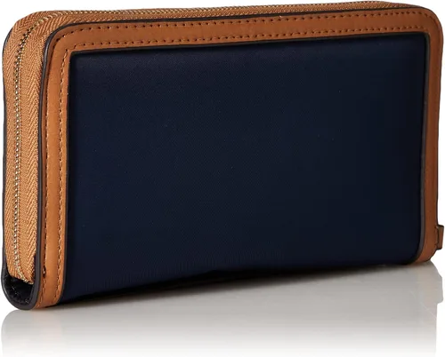 Vista 2 de Tommy Hilfiger Julia - Cartera grande de nailon con cremallera para mujer